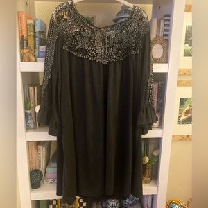 She + Sky Lace Tunic/Dress, Size Small